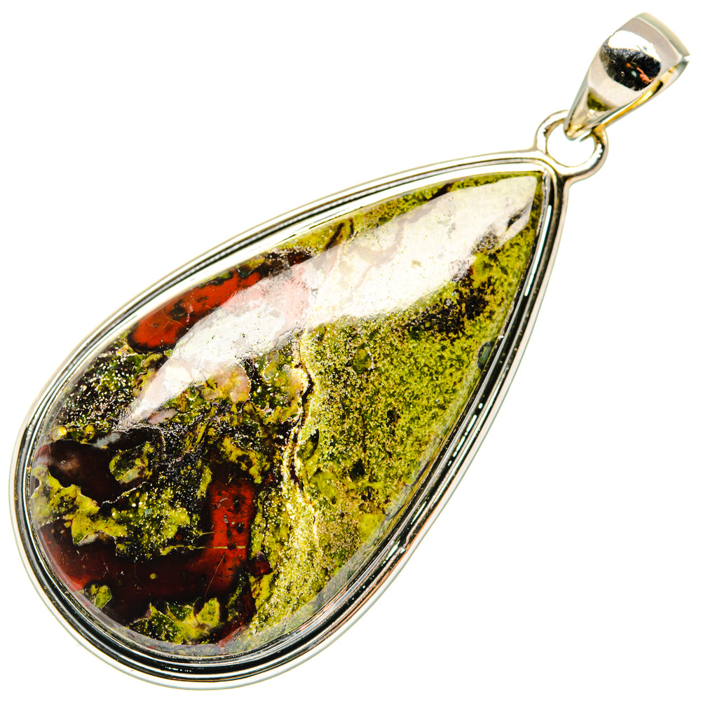 Dragon's Blood Stone Pendants handcrafted by Ana Silver Co - PD30099 - Photo 2