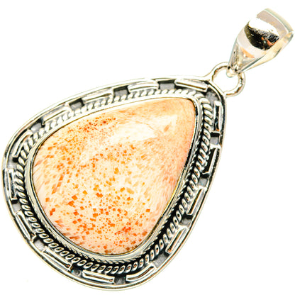 Scolecite Pendants handcrafted by Ana Silver Co - PD30116 - Photo 2