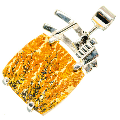 Germany Psilomelane Dendrite Pendants handcrafted by Ana Silver Co - PD30119 - Photo 2