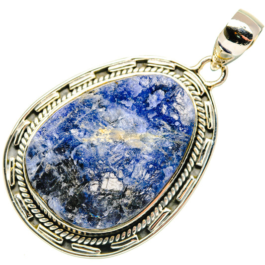 Sodalite Pendants handcrafted by Ana Silver Co - PD30123 - Photo 2