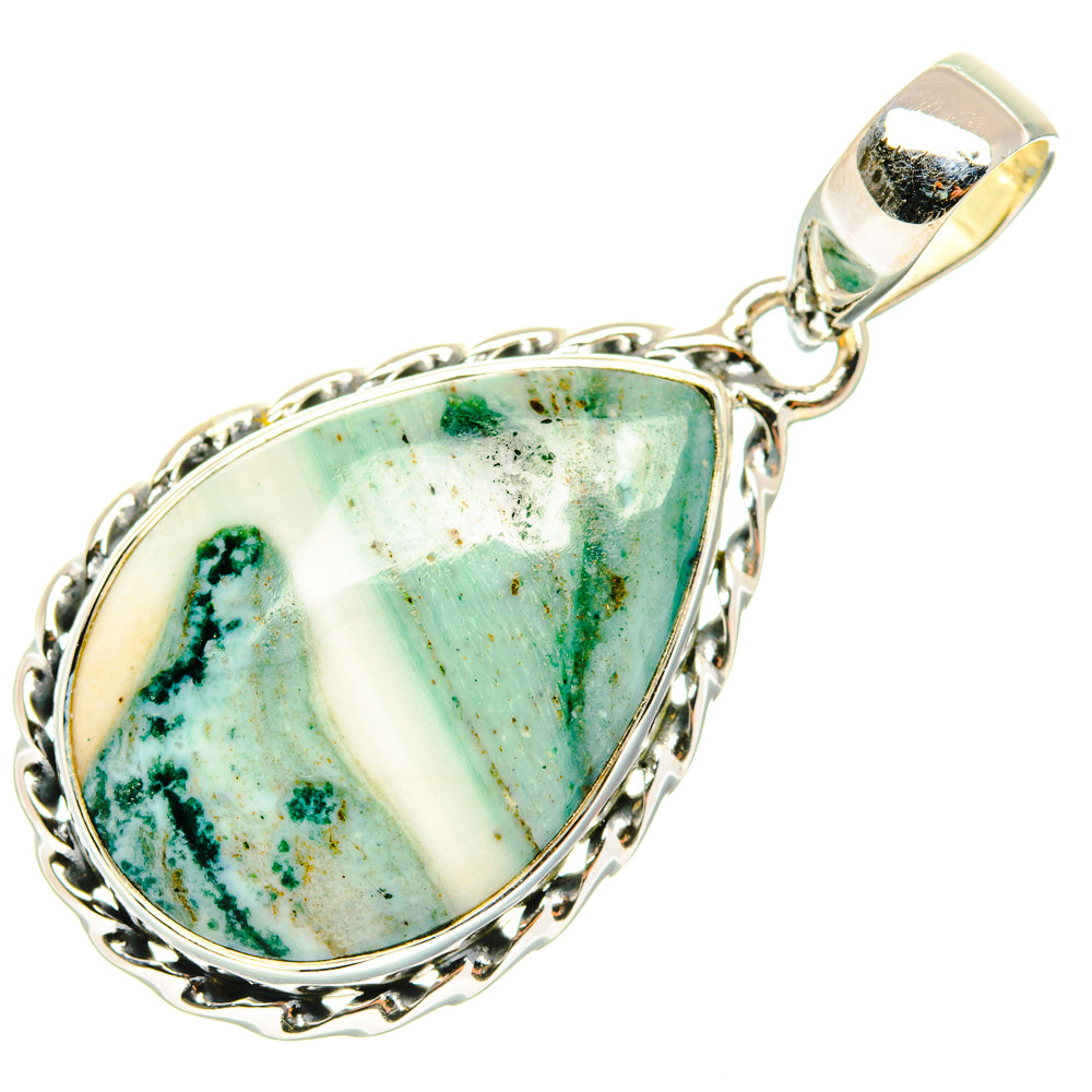 Ocean Jasper Pendants handcrafted by Ana Silver Co - PD30128 - Photo 2