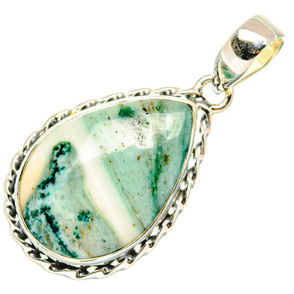 Ocean Jasper Pendants handcrafted by Ana Silver Co - PD30128 - Photo 2