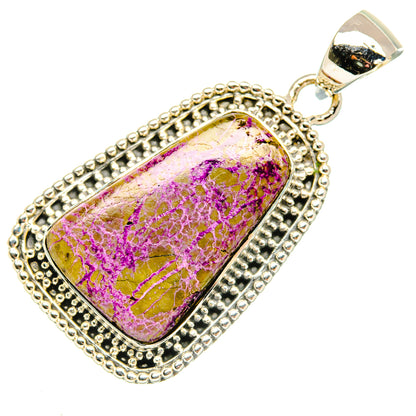 Stichtite Pendants handcrafted by Ana Silver Co - PD30132 - Photo 2