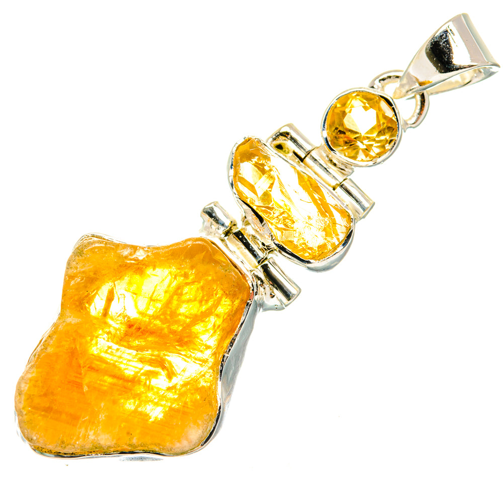Citrine Pendants handcrafted by Ana Silver Co - PD30135 - Photo 2