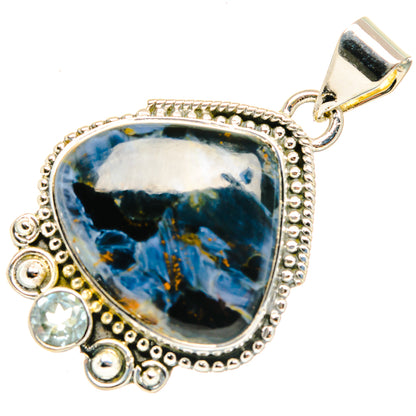 Pietersite Pendants handcrafted by Ana Silver Co - PD30152 - Photo 2
