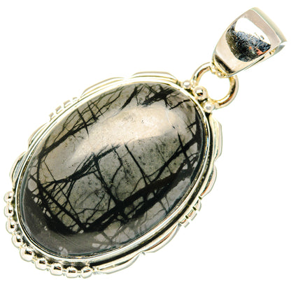 Picasso Jasper Pendants handcrafted by Ana Silver Co - PD30153 - Photo 2