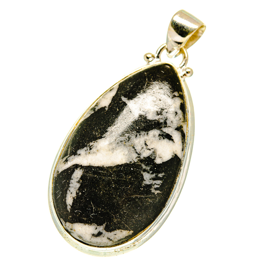 Pinolith Jasper Pendants handcrafted by Ana Silver Co - PD3016 - Photo 2