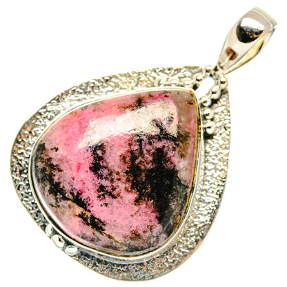 Rhodonite Pendants handcrafted by Ana Silver Co - PD30162 - Photo 2