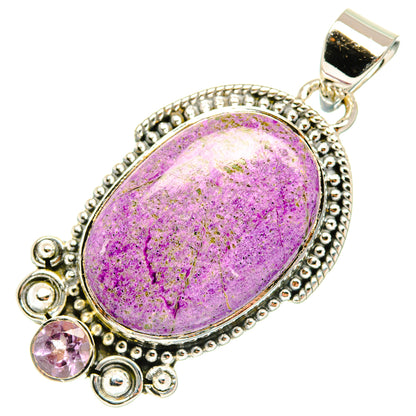 Stichtite Pendants handcrafted by Ana Silver Co - PD30165 - Photo 2