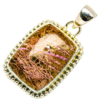 Stichtite Pendants handcrafted by Ana Silver Co - PD30166 - Photo 2
