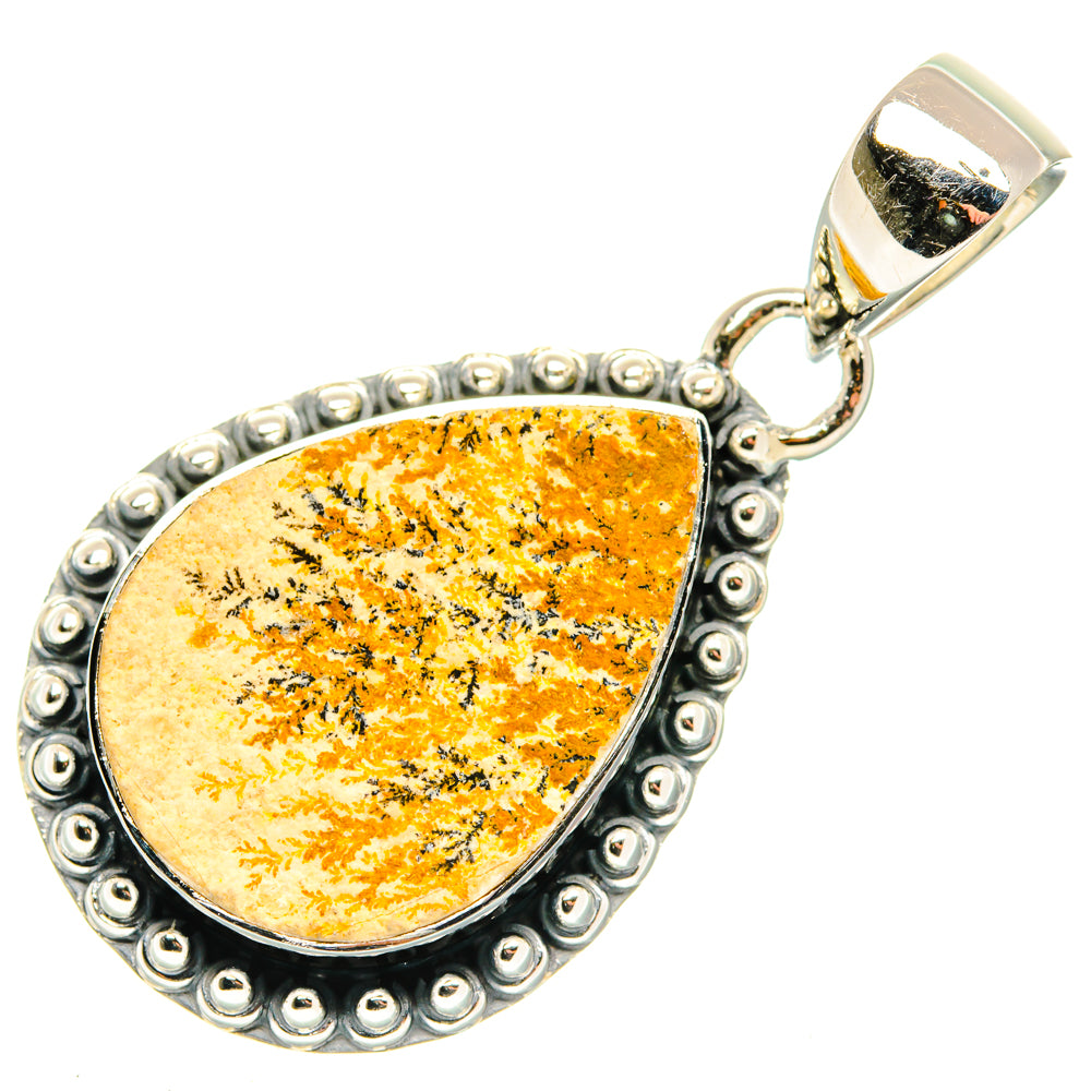 Germany Psilomelane Dendrite Pendants handcrafted by Ana Silver Co - PD30168 - Photo 2