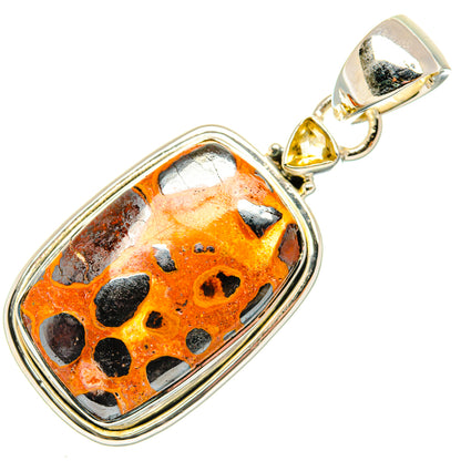 Bauxite Pendants handcrafted by Ana Silver Co - PD30169 - Photo 2