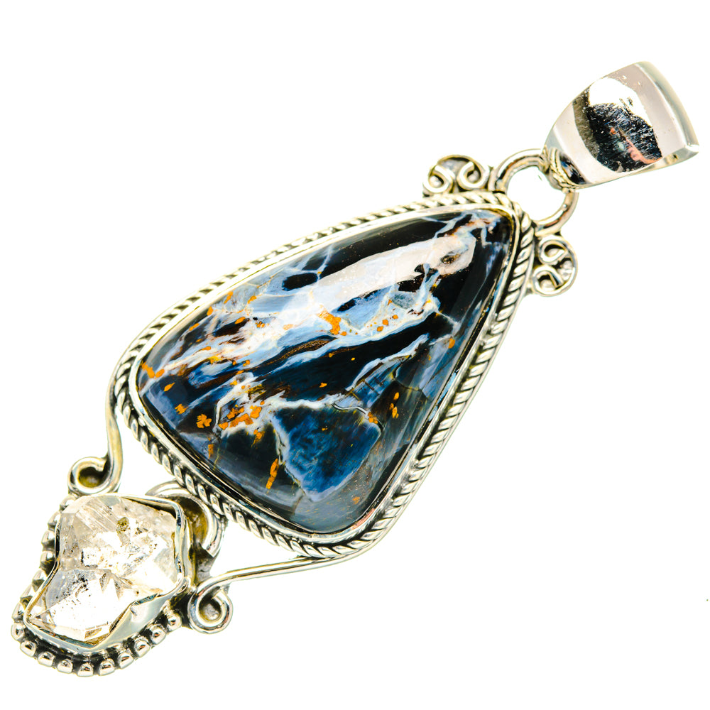 Pietersite Pendants handcrafted by Ana Silver Co - PD30189 - Photo 2