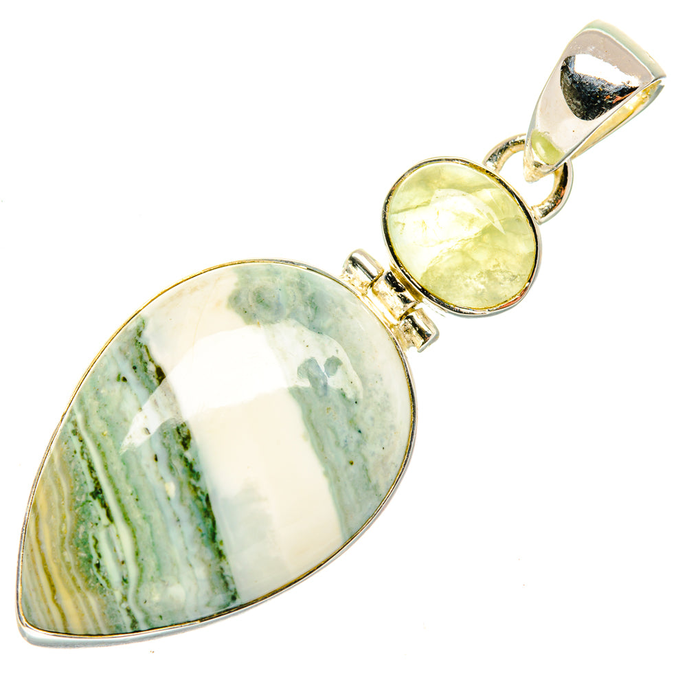 Ocean Jasper Pendants handcrafted by Ana Silver Co - PD30191 - Photo 2