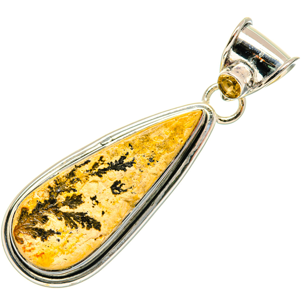 Germany Psilomelane Dendrite Pendants handcrafted by Ana Silver Co - PD30200 - Photo 2