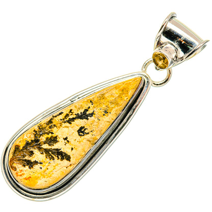 Germany Psilomelane Dendrite Pendants handcrafted by Ana Silver Co - PD30200 - Photo 2