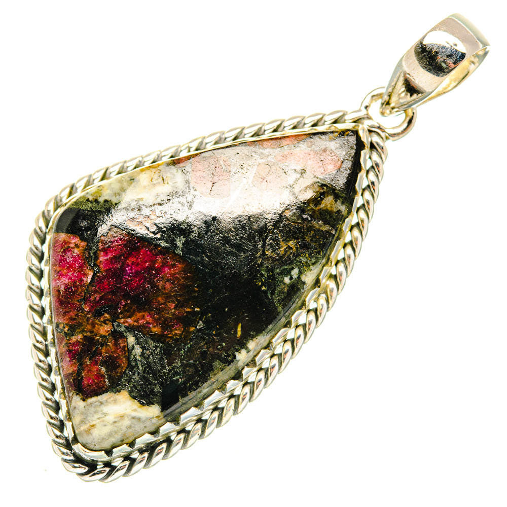 Russian Eudialyte Pendants handcrafted by Ana Silver Co - PD30202 - Photo 2