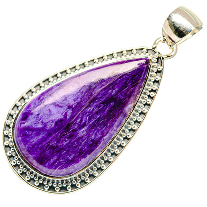 Charoite Pendants handcrafted by Ana Silver Co - PD30205 - Photo 2