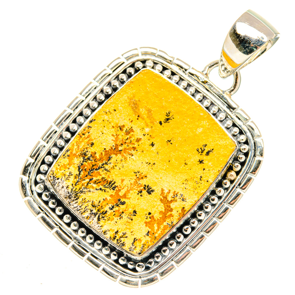 Germany Psilomelane Dendrite Pendants handcrafted by Ana Silver Co - PD30217 - Photo 2