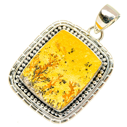 Germany Psilomelane Dendrite Pendants handcrafted by Ana Silver Co - PD30217 - Photo 2