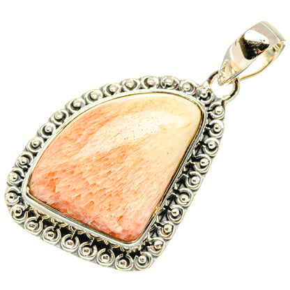 Scolecite Pendants handcrafted by Ana Silver Co - PD30221 - Photo 2