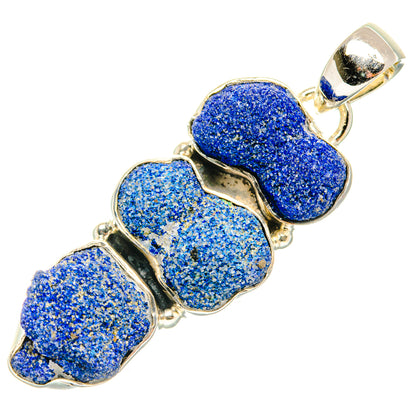 Lapis Lazuli Pendants handcrafted by Ana Silver Co - PD30224 - Photo 2
