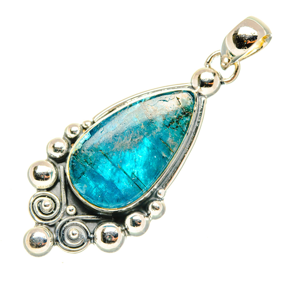 Apatite Pendants handcrafted by Ana Silver Co - PD30225 - Photo 2