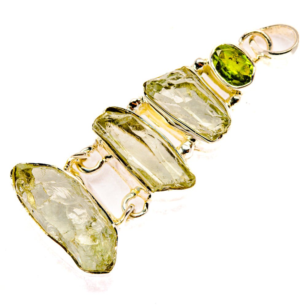 Green Amethyst Pendants handcrafted by Ana Silver Co - PD30234 - Photo 2