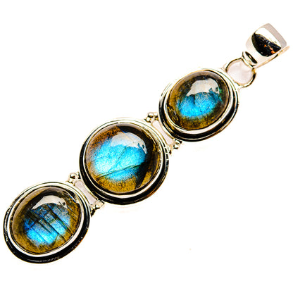 Labradorite Pendants handcrafted by Ana Silver Co - PD30250 - Photo 2