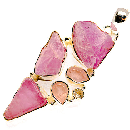 Kunzite Pendants handcrafted by Ana Silver Co - PD30256 - Photo 2