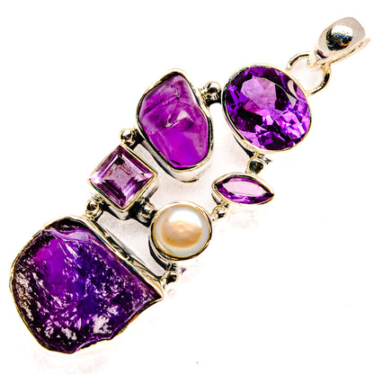 Amethyst Pendants handcrafted by Ana Silver Co - PD30258 - Photo 2
