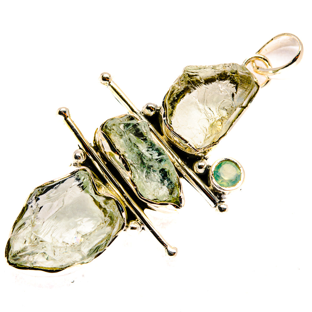 Aquamarine Pendants handcrafted by Ana Silver Co - PD30259 - Photo 2