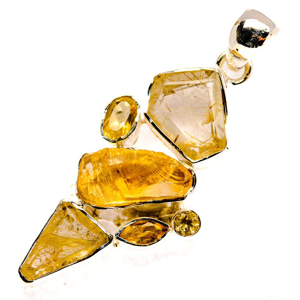 Citrine Pendants handcrafted by Ana Silver Co - PD30264 - Photo 2
