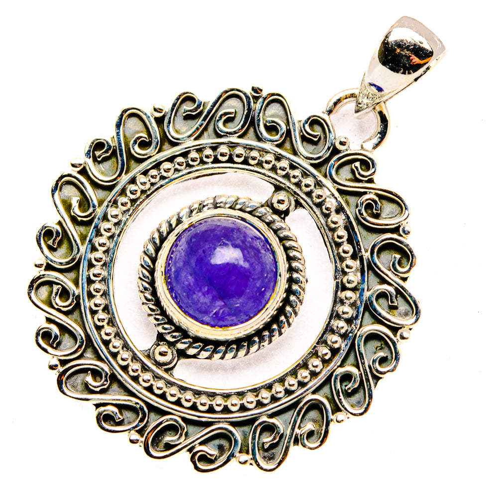 Tanzanite Pendants handcrafted by Ana Silver Co - PD30279 - Photo 2