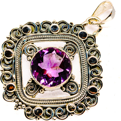 Amethyst Pendants handcrafted by Ana Silver Co - PD30298 - Photo 2