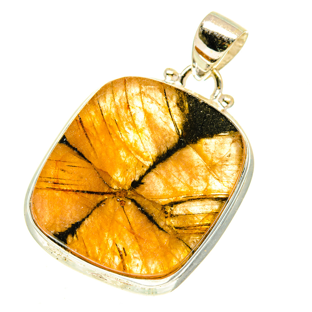 Chiastolite Pendants handcrafted by Ana Silver Co - PD3030