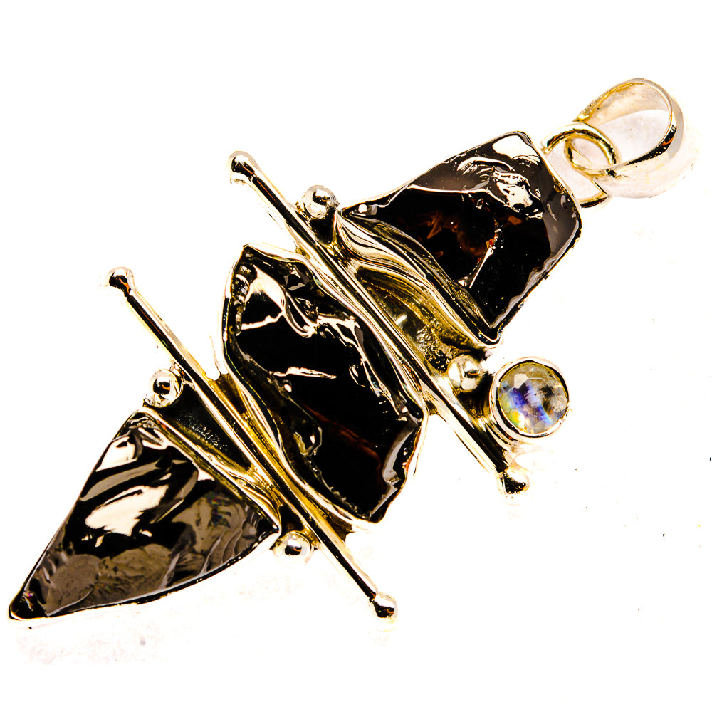 Shungite Pendants handcrafted by Ana Silver Co - PD30313 - Photo 2