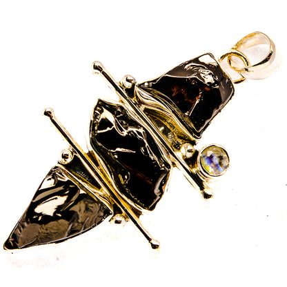 Shungite Pendants handcrafted by Ana Silver Co - PD30313 - Photo 2