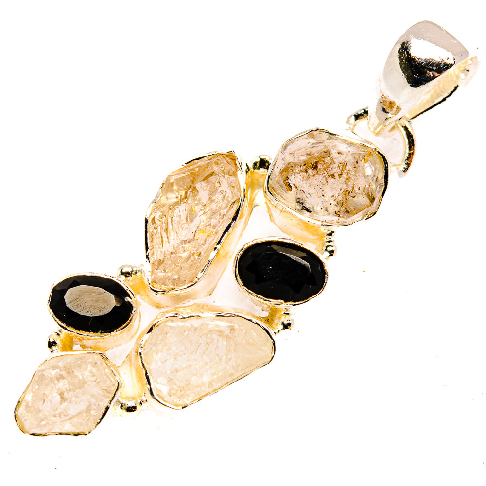 Herkimer Diamond Pendants handcrafted by Ana Silver Co - PD30315 - Photo 2
