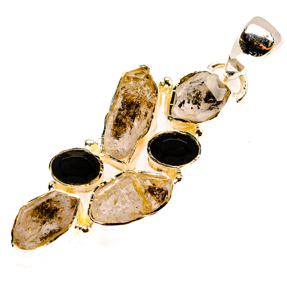 Herkimer Diamond Pendants handcrafted by Ana Silver Co - PD30320 - Photo 2
