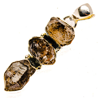 Herkimer Diamond Pendants handcrafted by Ana Silver Co - PD30327 - Photo 2