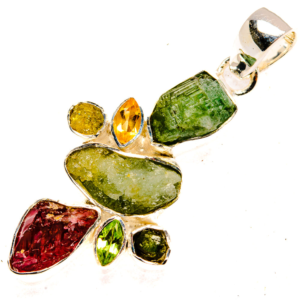 Tourmaline Pendants handcrafted by Ana Silver Co - PD30330 - Photo 2