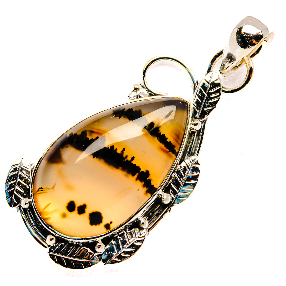 Montana Agate Pendants handcrafted by Ana Silver Co - PD30334 - Photo 2