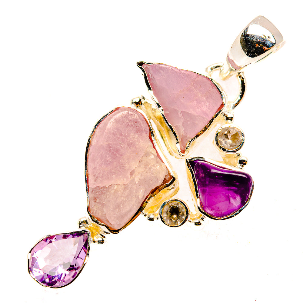 Kunzite Pendants handcrafted by Ana Silver Co - PD30350 - Photo 2