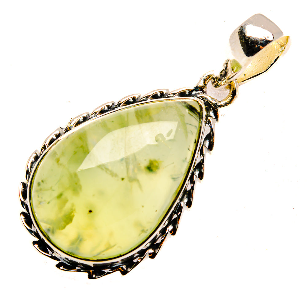 Prehnite Pendants handcrafted by Ana Silver Co - PD30353 - Photo 2