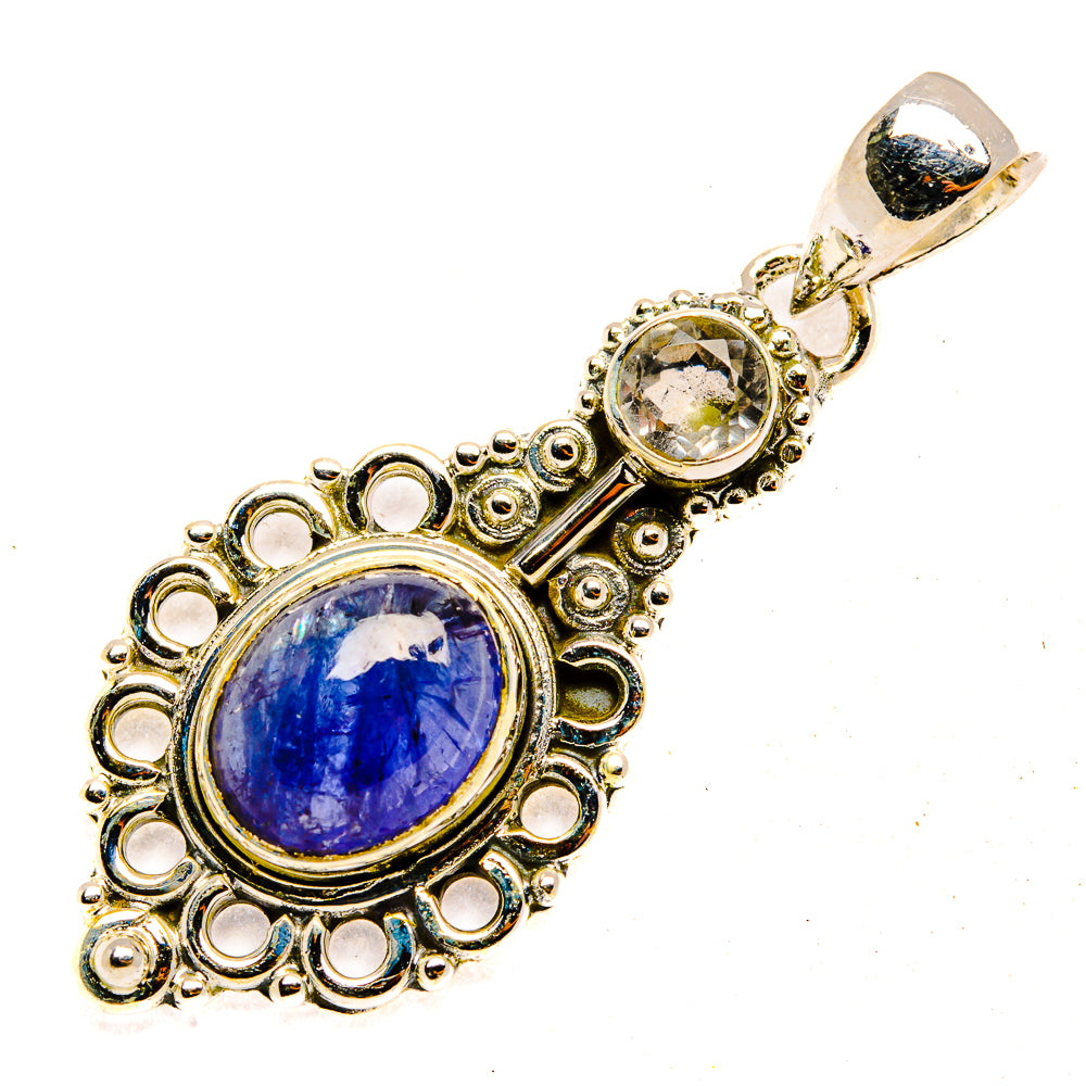 Tanzanite Pendants handcrafted by Ana Silver Co - PD30363 - Photo 2