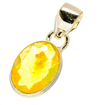 Ethiopian Opal Pendants handcrafted by Ana Silver Co - PD3037