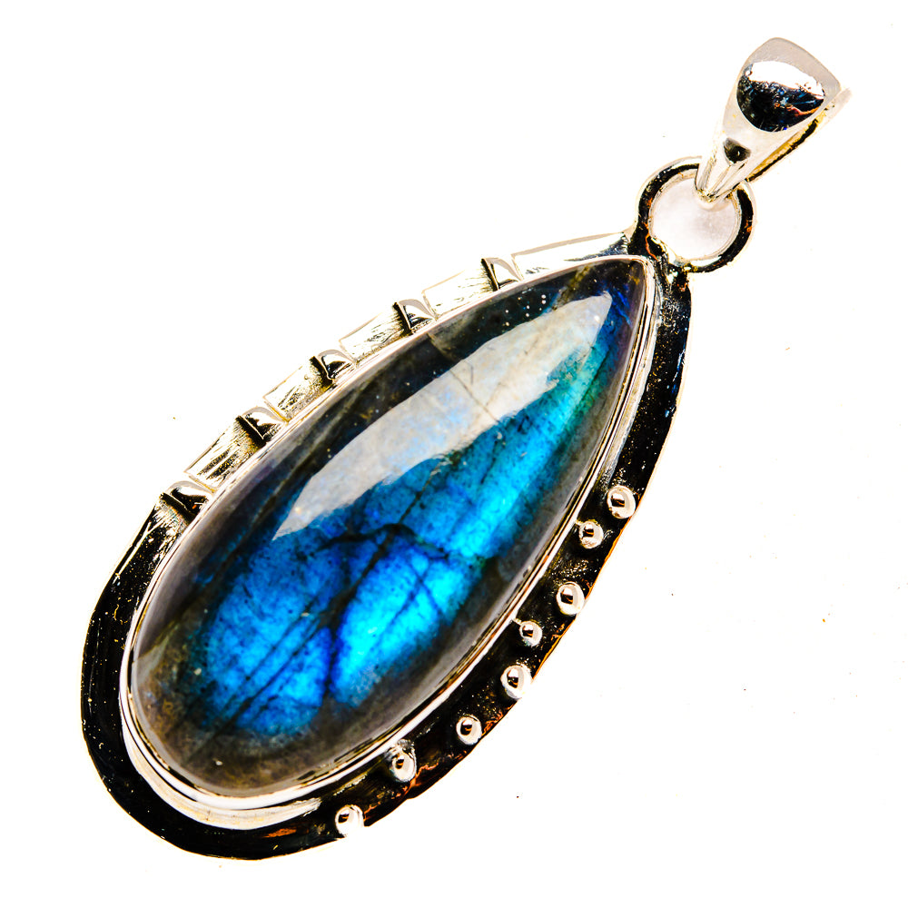 Labradorite Pendants handcrafted by Ana Silver Co - PD30370 - Photo 2