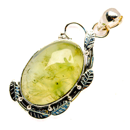 Prehnite Pendants handcrafted by Ana Silver Co - PD30380 - Photo 2