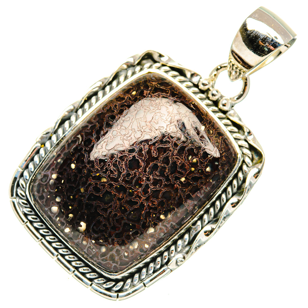 Dinosaur Bone Pendants handcrafted by Ana Silver Co - PD30390 - Photo 2